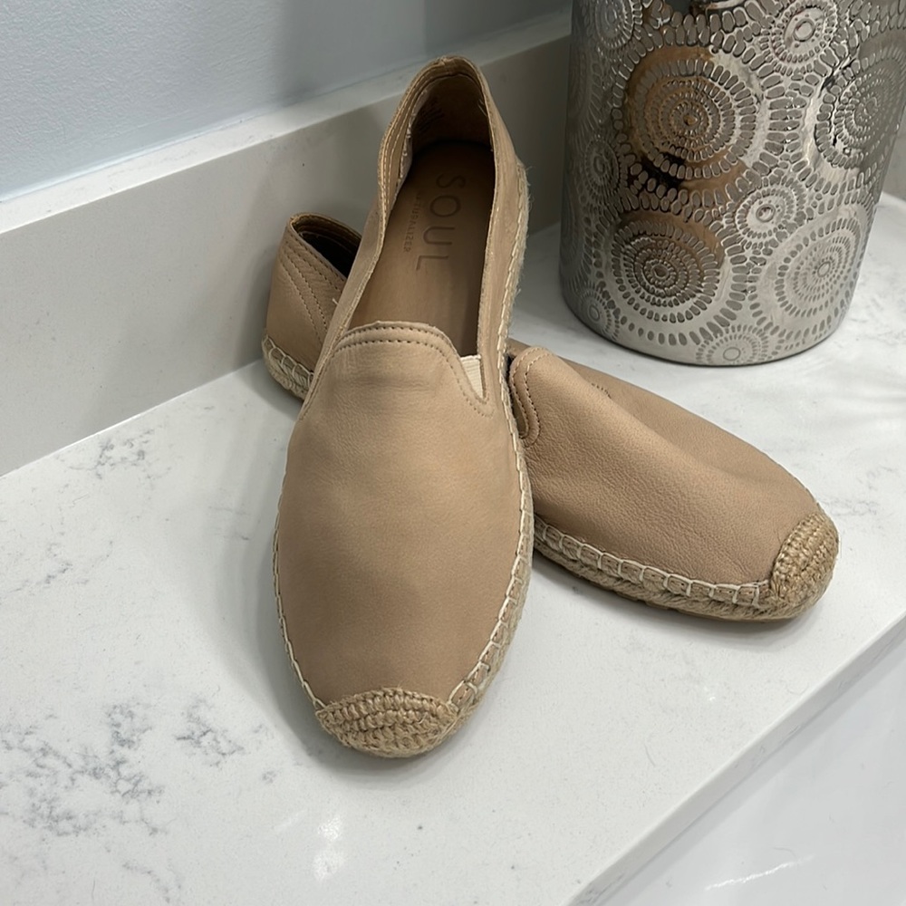 Naturalizer Soul Everly Taupe Flat Espadrille